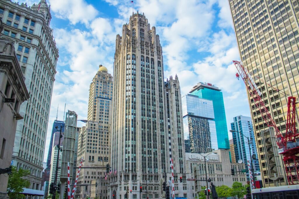 historic Tribune Tower